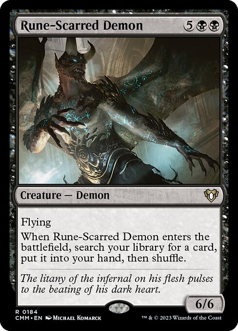 Rune-Scarred Demon [Foil]