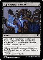 Supernatural Stamina