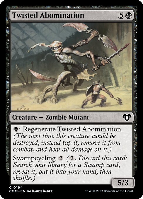 Twisted Abomination [Foil]