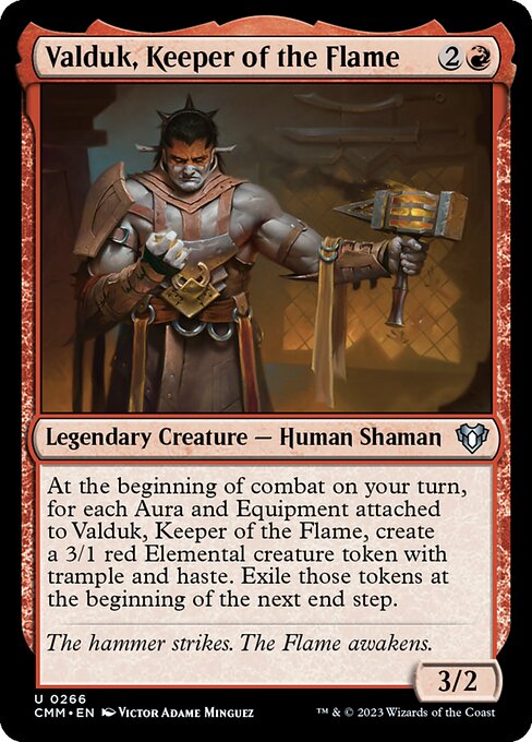 Valduk, Keeper of the Flame [Foil]
