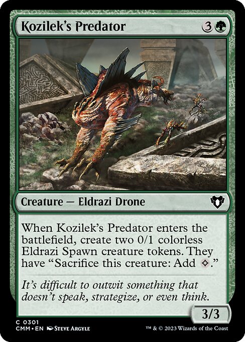 Kozilek's Predator [Foil]