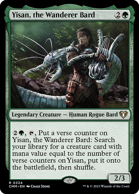 Yisan, the Wanderer Bard [Foil]