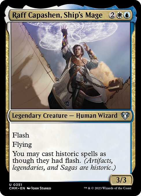 Raff Capashen, Ship's Mage [Foil]
