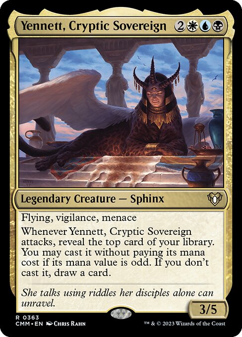 Yennett, Cryptic Sovereign [Foil]