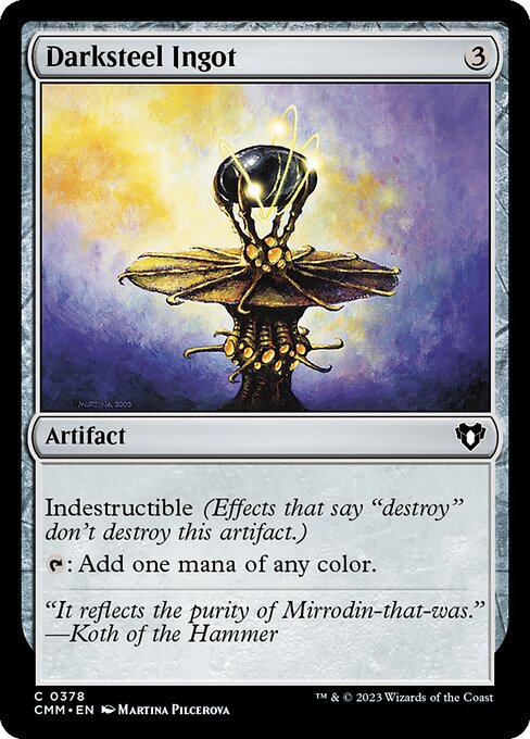 Darksteel Ingot [Foil]