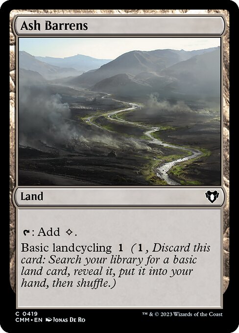 Ash Barrens [Foil]