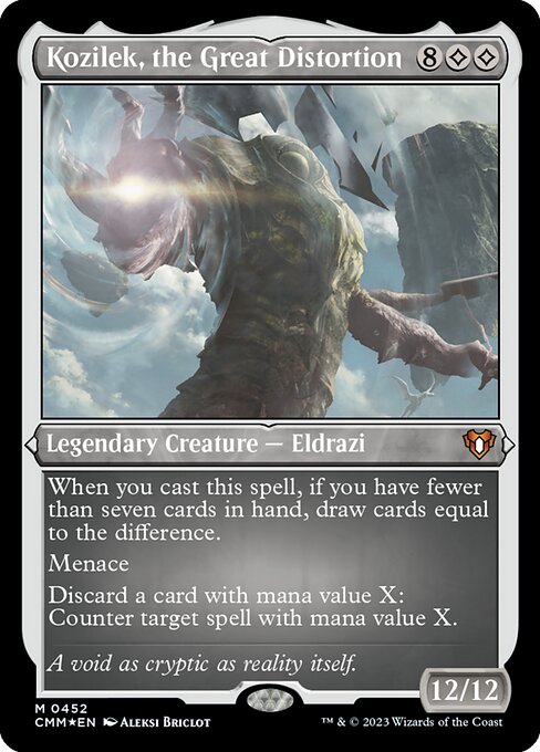 Kozilek, the Great Distortion [Etched Foil]