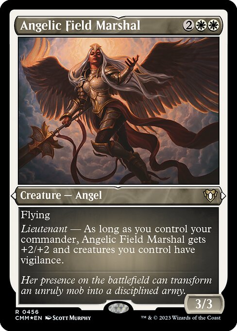 Angelic Field Marshal [Etched Foil]