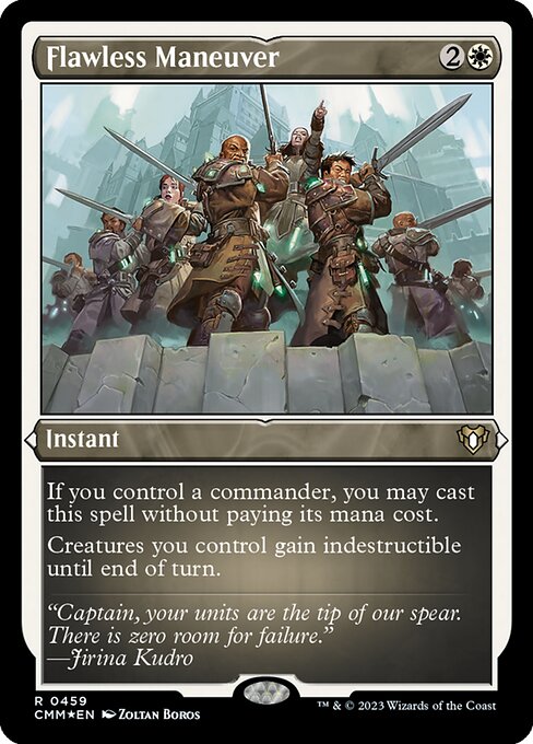 Flawless Maneuver [Etched Foil]