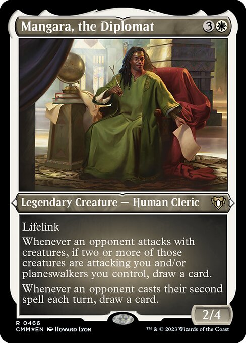 Mangara, the Diplomat [Etched Foil]