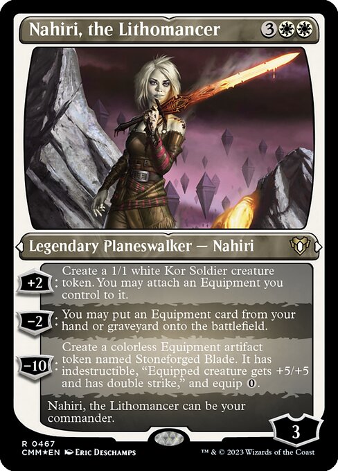Nahiri, the Lithomancer [Etched Foil]