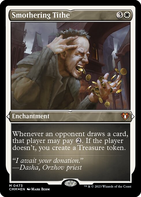 Smothering Tithe [Etched Foil]