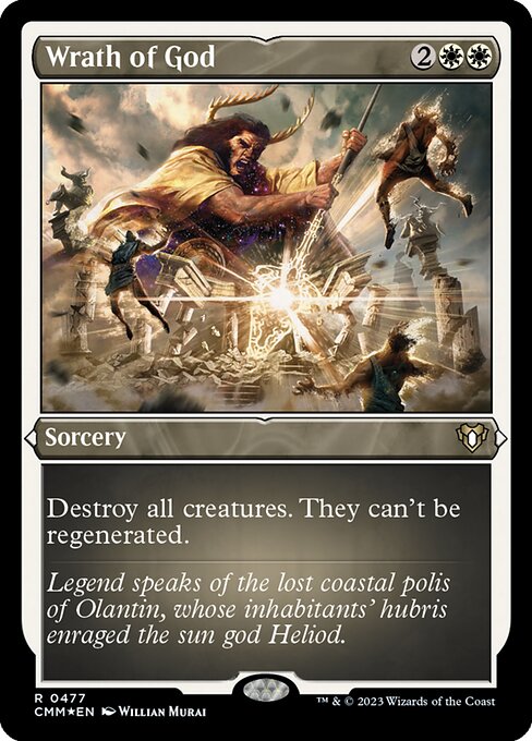 Wrath of God [Etched Foil]