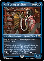 Azami, Lady of Scrolls [Etched Foil]