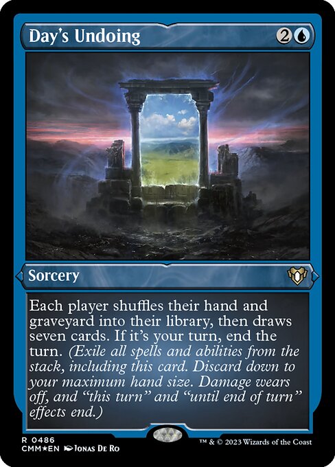 Day's Undoing [Etched Foil]