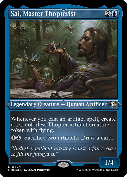 Sai, Master Thopterist [Etched Foil]