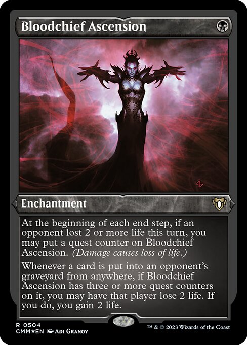 Bloodchief Ascension [Etched Foil]