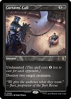 Curtains' Call [Etched Foil]