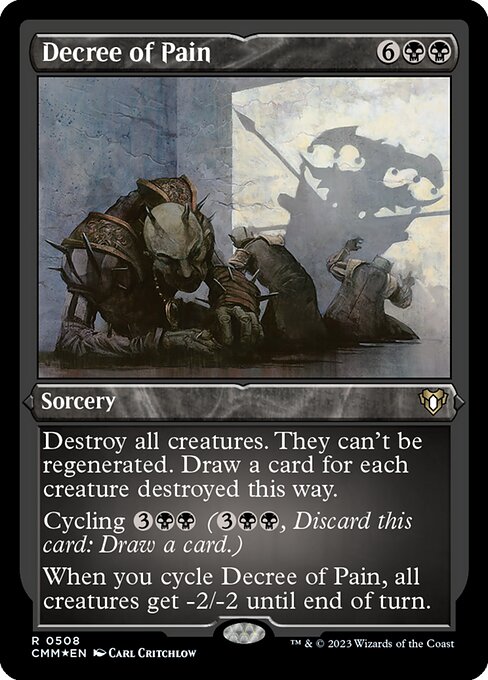Decree of Pain [Etched Foil]