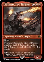 Drakuseth, Maw of Flames [Etched Foil]