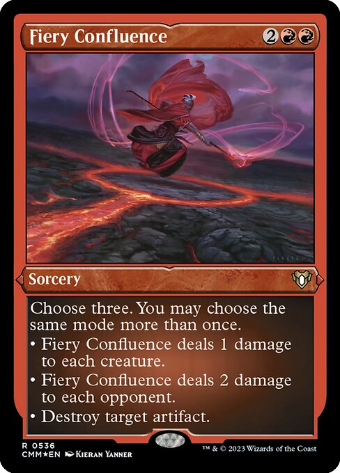 Fiery Confluence [Etched Foil]