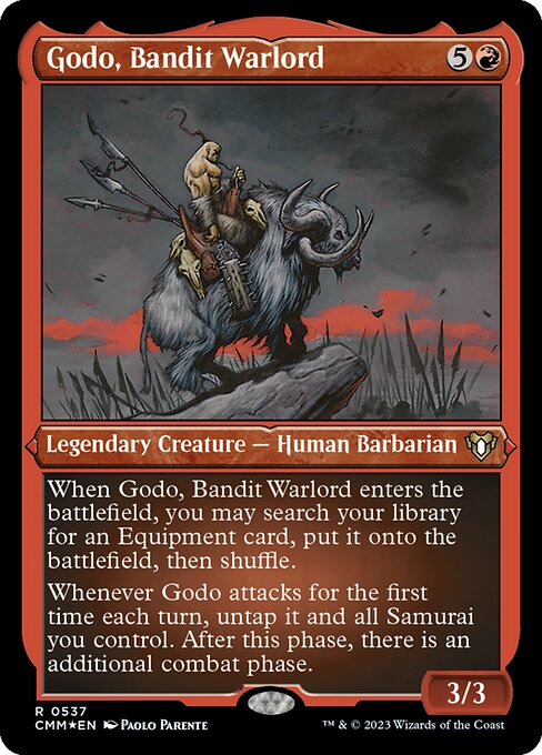 Godo, Bandit Warlord [Etched Foil]