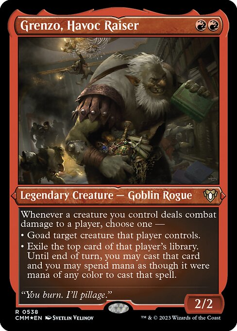 Grenzo, Havoc Raiser [Etched Foil]