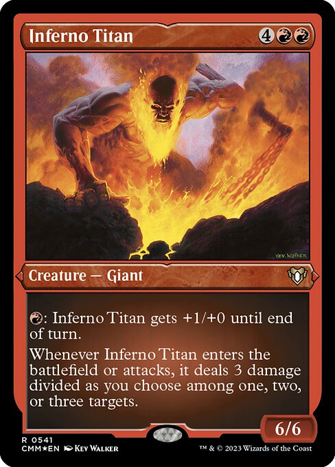 Inferno Titan [Etched Foil]