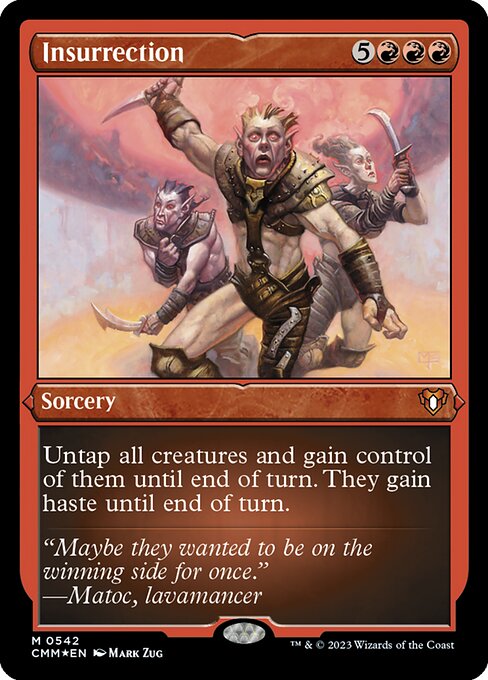 Insurrection [Etched Foil]