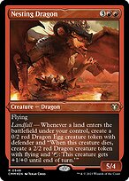 Nesting Dragon [Etched Foil]