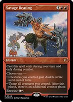 Savage Beating [Etched Foil]