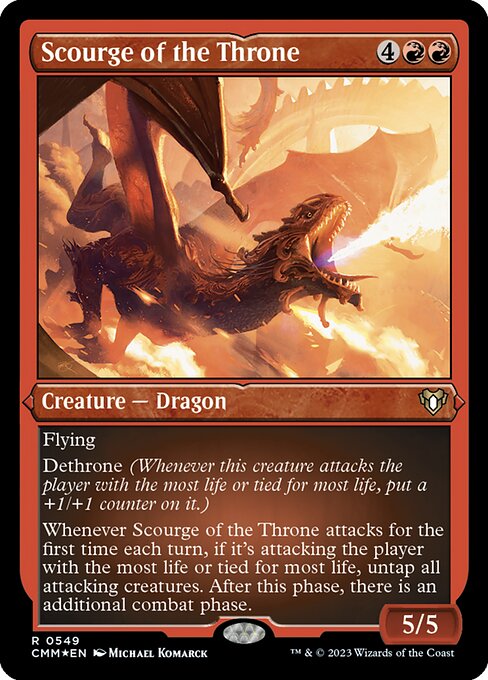 Scourge of the Throne [Etched Foil]