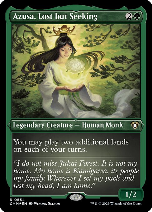 Azusa, Lost but Seeking [Etched Foil]