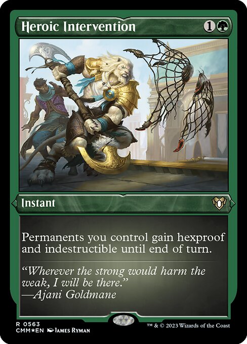 Heroic Intervention [Etched Foil]
