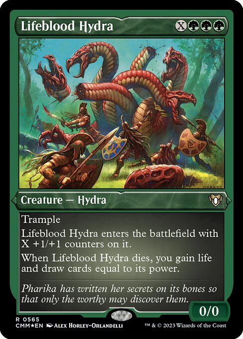 Lifeblood Hydra [Etched Foil]