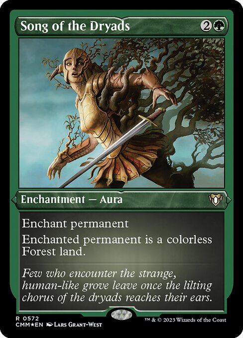 Song of the Dryads [Etched Foil]