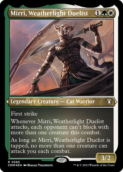 Mirri, Weatherlight Duelist [Etched Foil]