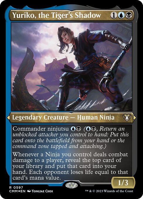 Yuriko, the Tiger's Shadow [Etched Foil]