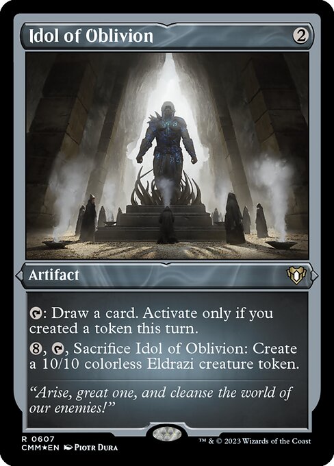 Idol of Oblivion [Etched Foil]