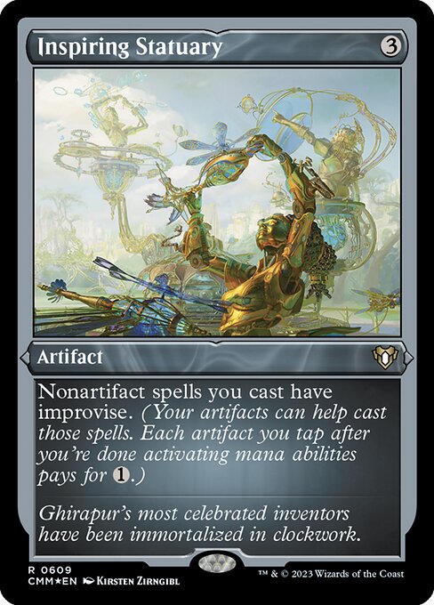 Inspiring Statuary [Etched Foil]