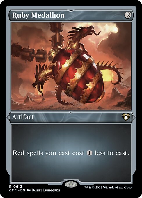 Ruby Medallion [Etched Foil]