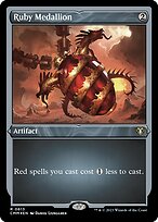 Ruby Medallion [Etched Foil]