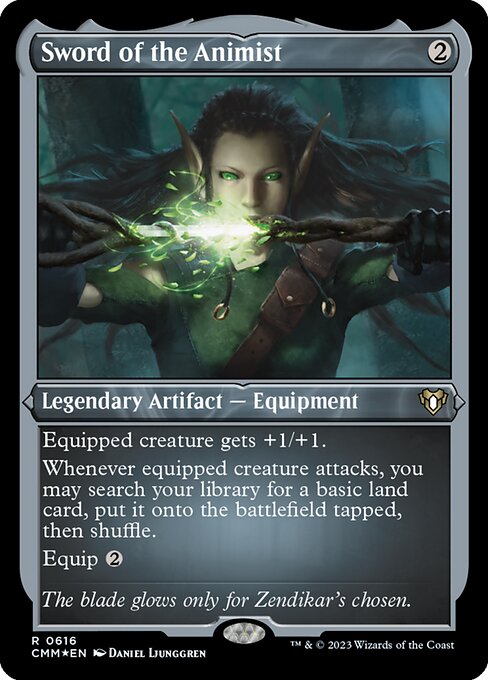 Sword of the Animist [Etched Foil]