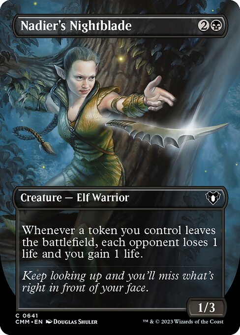 Nadier's Nightblade [Borderless]