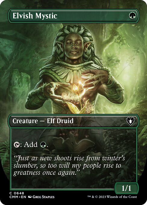 Elvish Mystic [Borderless]