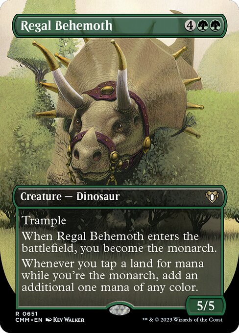 Regal Behemoth [Borderless Foil]