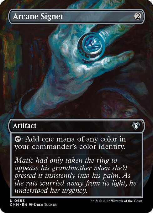 Arcane Signet [Borderless Foil]