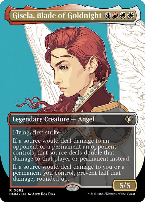 Gisela, Blade of Goldnight [Borderless Foil]