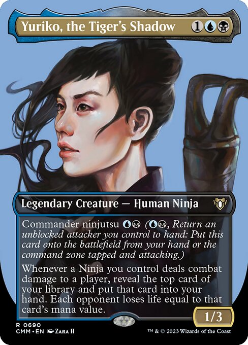 Yuriko, the Tiger's Shadow [Borderless Foil]