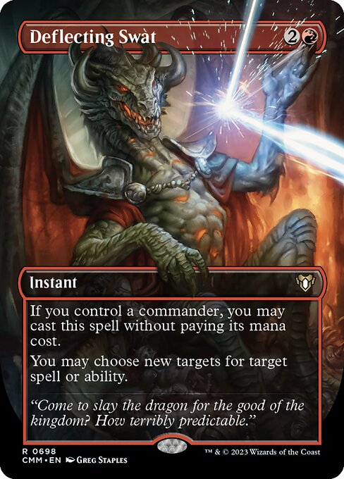 Deflecting Swat [Borderless Foil]